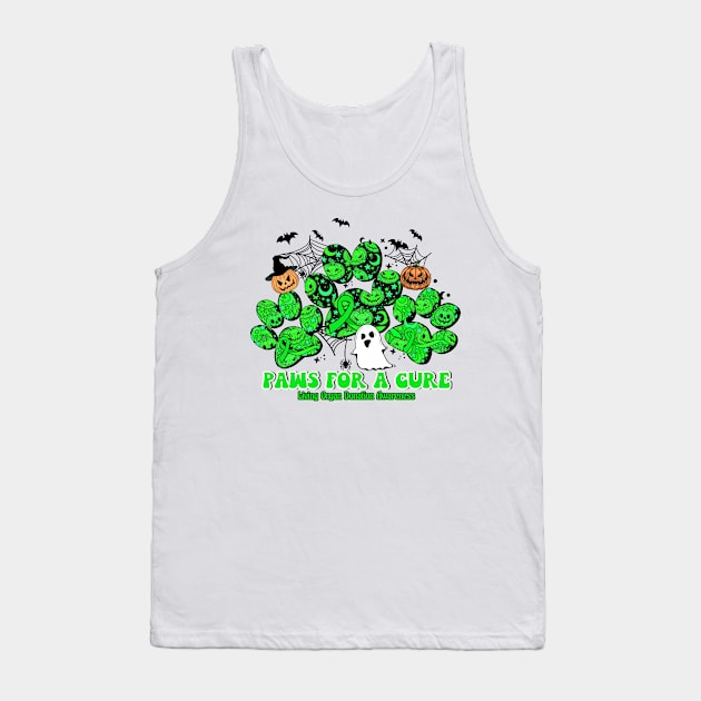 Living Organ Donation Awareness - paws for a cure halloween Tank Top by Gost
